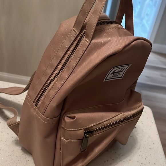 Herschel Gold mini backpack